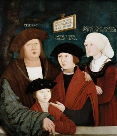 The Cuspinian Family, ca. 1520 (Bernhard Strigel) (1460-1528)   Private Collection 
